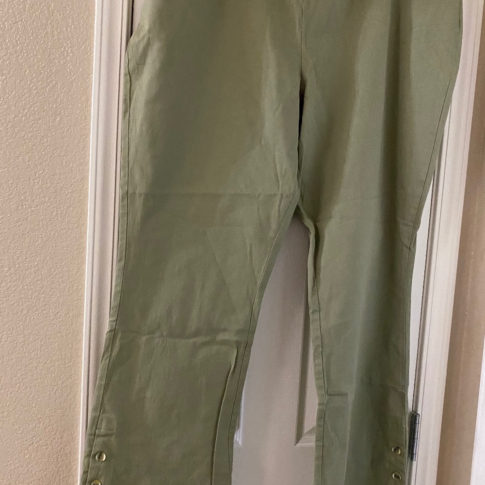 Light green pants